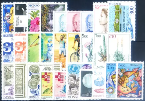 Monaco. kompletter Jahrgang 1996.