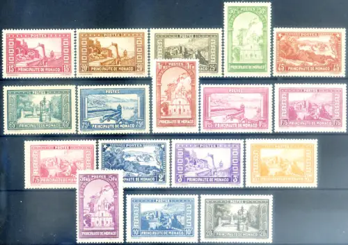 Monaco. Definitiv. Ansichten 1933-1937.