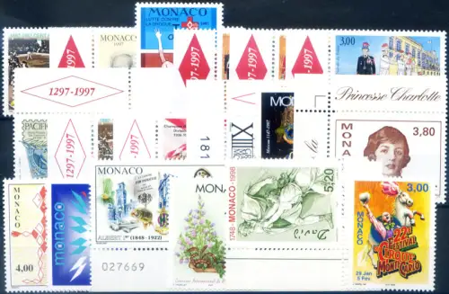 Monaco. kompletter Jahrgang 1997.