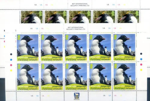 Falklandinseln. Fauna. Pinguine 2010. 6 Miniblätter.