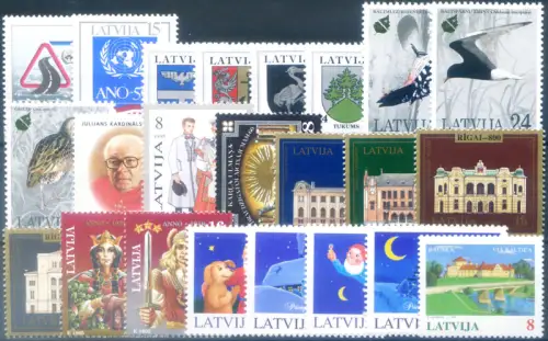 Lettland. kompletter Jahrgang 1995.