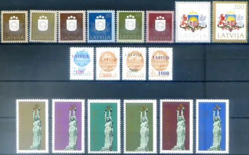 Lettland. kompletter Jahrgang 1991.