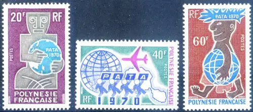 Französisch Polynesien. PATA Konferenz - Pacific Area Travel Ass. 1970.