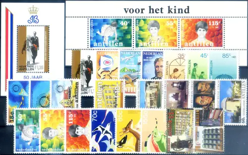 Niederländische Antillen. kompletter Jahrgang 1987.