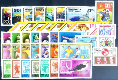 Mongolei. kompletter Jahrgang 1978.