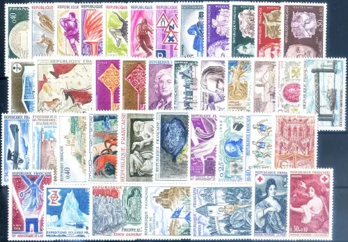 Frankreich. kompletter Jahrgang 1968.