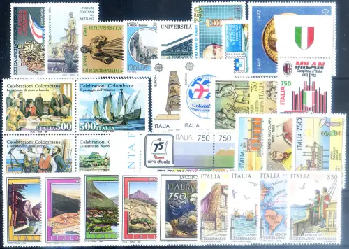 Italienische Republik. kompletter Jahrgang 1992.