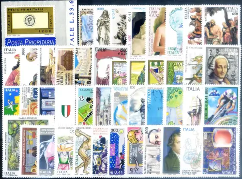 Italienische Republik. kompletter Jahrgang 2000.