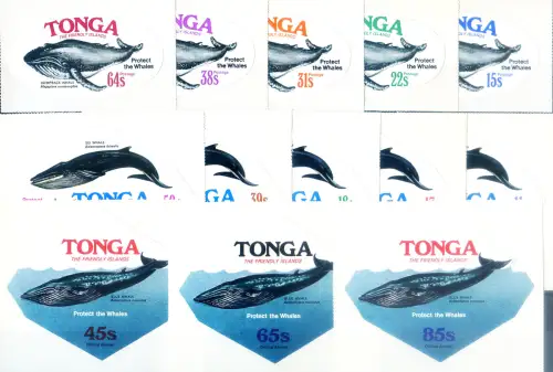 Tonga. Fauna. Wale 1977.