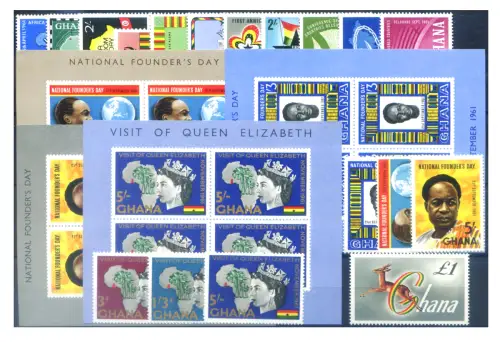 Ghana. Kompletter Jahrgang 1961.