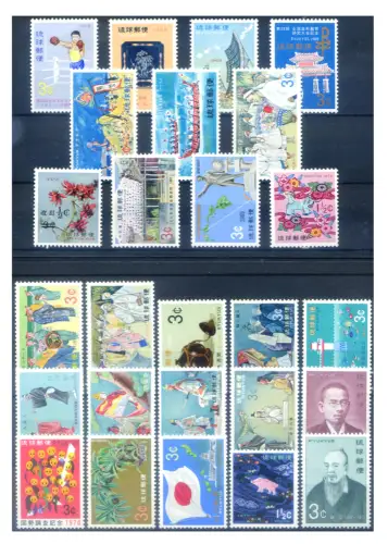 Ryu-Kyu. Kompletter Jahrgang 1969-1972.