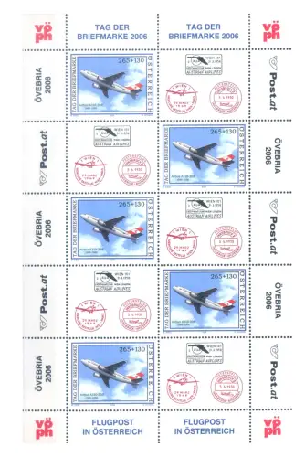 Österreich. Tag der Briefmarke 2006. Kleinbogen.