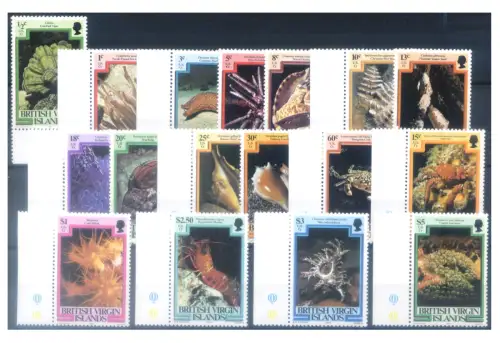 Jungferninseln. Definitiv. Meeresfauna 1979.