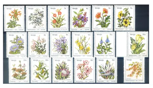 Südafrika. Verkaufe. Definitiv. Pflanzen und Blumen 1979-1984.