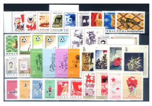 Albanien. kompletter Jahrgang 1981.