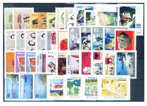 Albanien. kompletter Jahrgang 1982.