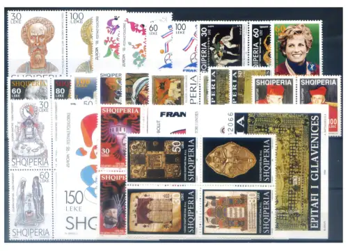 Albanien. kompletter Jahrgang 1998.