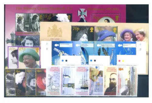 Britisches Antarktisgebiet. kompletter Jahrgang 2002.