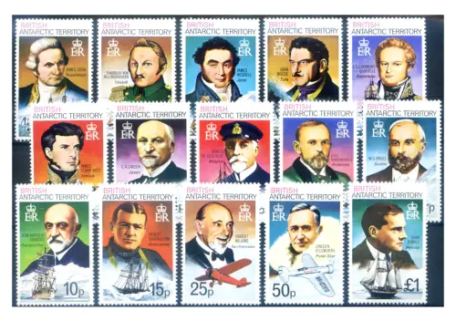 Britisches Antarktisgebiet. Definitiv. Navigatoren 1973.