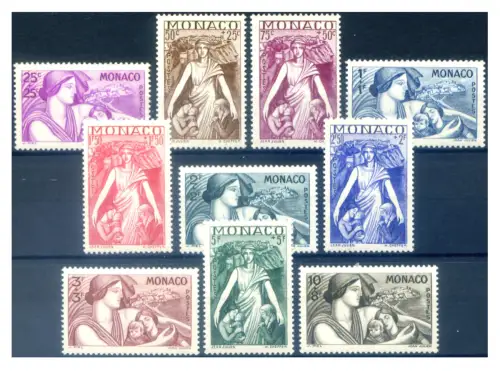 Monaco. Wohltätigkeit 1941.