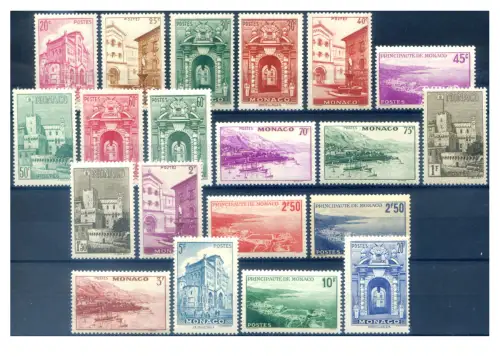 Monaco. Definitiv. Gebäude und Panoramen 1939-1941.