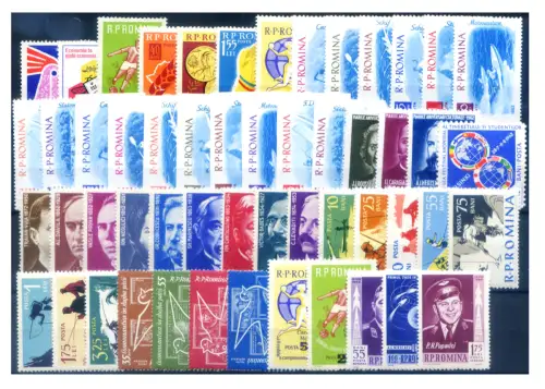 Rumänien. kompletter Jahrgang 1962.