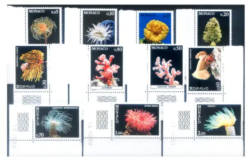 Monaco. Meeresfauna 1980.
