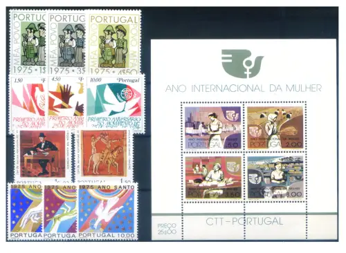 Portugal. kompletter Jahrgang 1975.