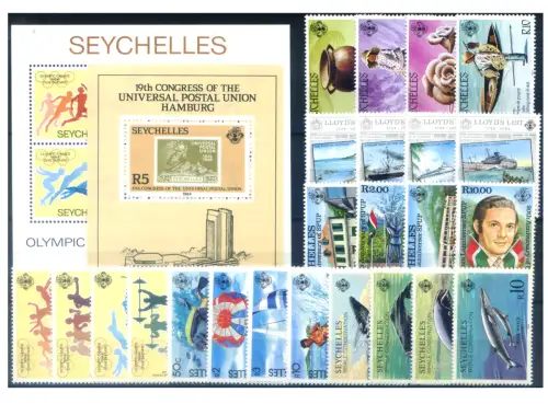 Seychellen. kompletter Jahrgang 1984.