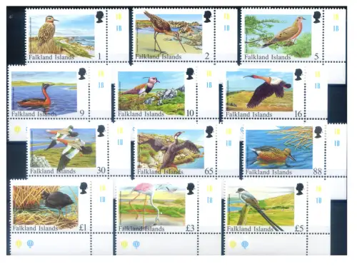 Falklandinseln. Definitiv. Fauna. Vögel 1998.