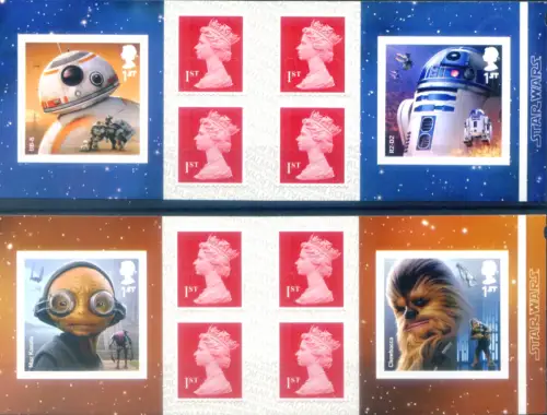 Großbritannien. Star Wars 2017. 2 Hefte.