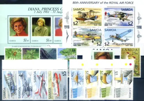 Samoa. kompletter Jahrgang 1998.