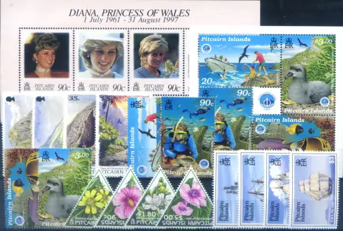 Pitcairn. kompletter Jahrgang 1998.