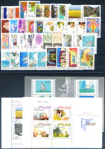 Portugal 1977. Jahrgang komplett.