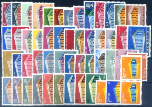 CEPT. kompletter Jahrgang 1969.