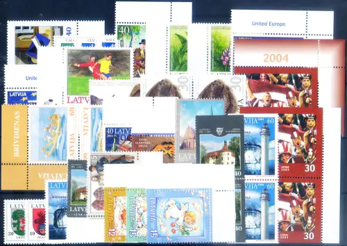 Lettland. kompletter Jahrgang 2004.