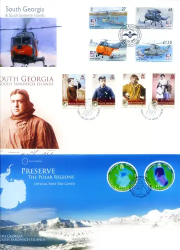 Südgeorgien. kompletter Jahrgang 2009. FDC.