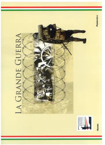 Italienische Republik. Erster Weltkrieg 2015. Ordner.