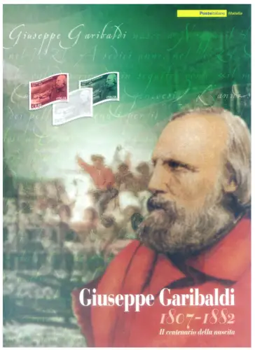 Italienische Republik. Giuseppe Garibaldi 2007. Ordner.