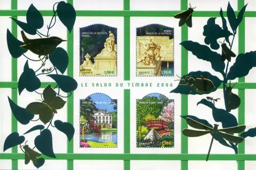 Frankreich. 'Salon du timbre' 2006. Zettel.