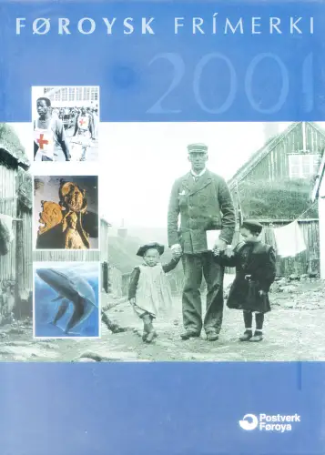 Färöer. kompletter Jahrgang 2001. Ordner.