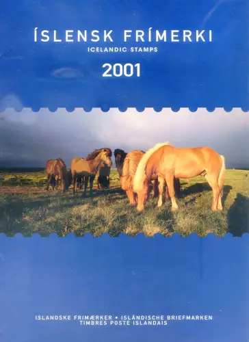 Island. kompletter Jahrgang 2001. Ordner.
