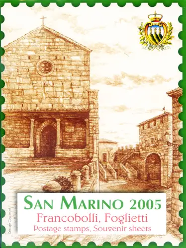San Marino. kompletter Jahrgang 2005. Ordner.