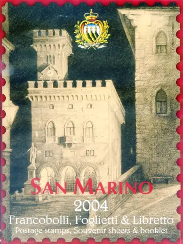 San Marino. kompletter Jahrgang 2004. Ordner.