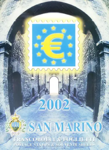 San Marino. kompletter Jahrgang 2002. Ordner.