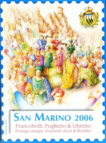 San Marino. kompletter Jahrgang 2006. Ordner.