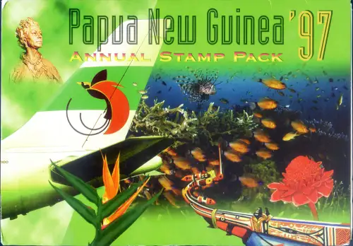 Papua. kompletter Jahrgang 1997. Ordner.