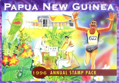 Papua. kompletter Jahrgang 1996. Ordner.