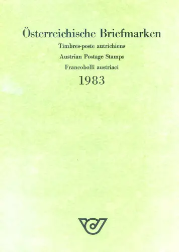 Österreich. kompletter Jahrgang 1983. Ordner.