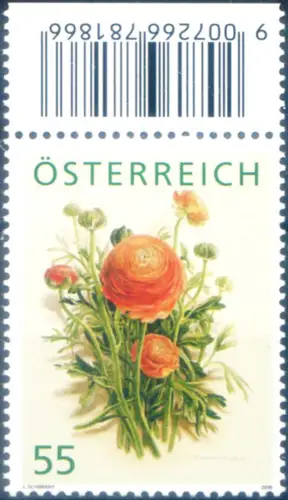 Österreich. Flora. Ranunkel 2008 (Hommage an Abonnenten).